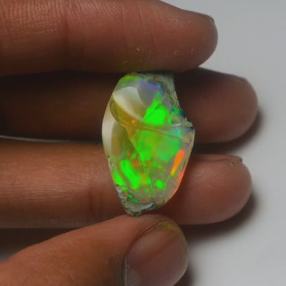 White Opal 9.45 Carats | Natural White Ethiopian Opal Rough - Ready for Cutting & Jewelry!