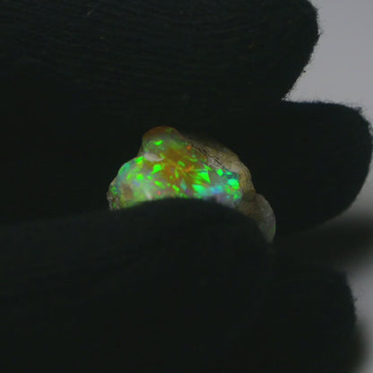 White Opal 15.50 Carats | Natural White Ethiopian Opal Rough - Ready for Cutting & Jewelry!