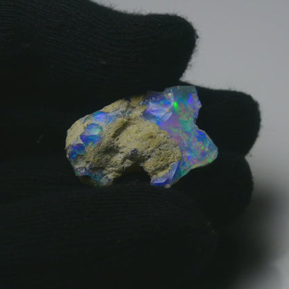 White Opal 13.80 Carats | Natural White Ethiopian Opal Rough - Ready for Cutting & Jewelry!