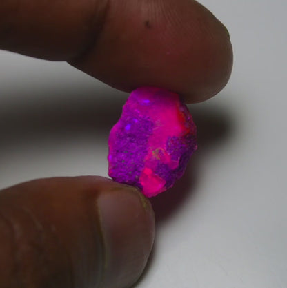 Rare Pink Opal 7.70 Carats | Natural Pink Ethiopian Opal Rough - Ready for Cutting & Jewelry!