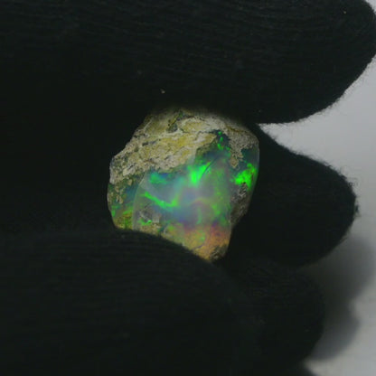 White Opal 11.25 Carats | Natural White Ethiopian Opal Rough - Ready for Cutting & Jewelry!