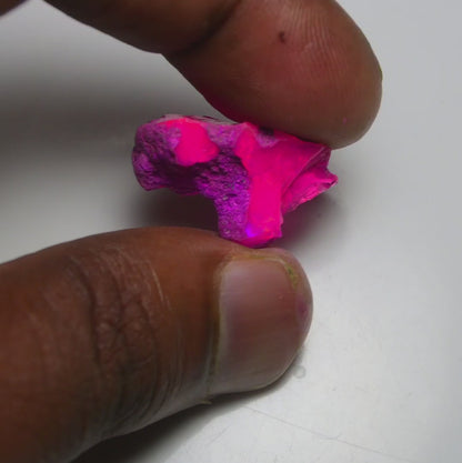 Rare Pink Opal 13.15 Carats | Natural Pink Ethiopian Opal Rough - Ready for Cutting & Jewelry!