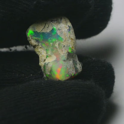 White Opal 13.25 Carats | Natural White Ethiopian Opal Rough - Ready for Cutting & Jewelry!