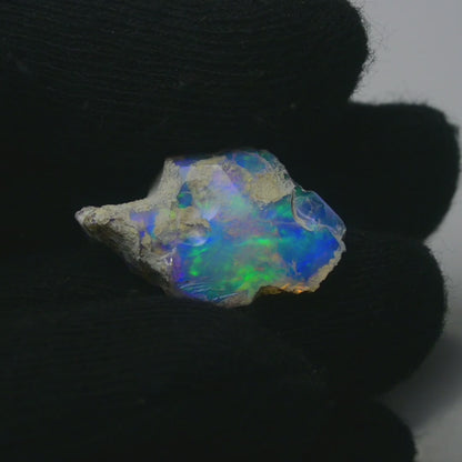 White Opal 9.70 Carats | Natural White Ethiopian Opal Rough - Ready for Cutting & Jewelry!