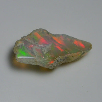 Natural White Opal Rough 11.30 CTS, Ethiopian Welo Opal Raw Gemstone For Jewelry