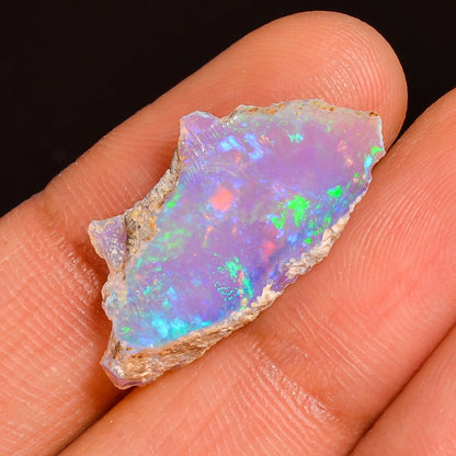 Dry Opal Rough 3.00 Carat Natural Ethiopian Welo Opal Raw Fire Opal Gemstone