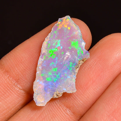 Dry Opal Rough 3.00 Carat Natural Ethiopian Welo Opal Raw Fire Opal Gemstone