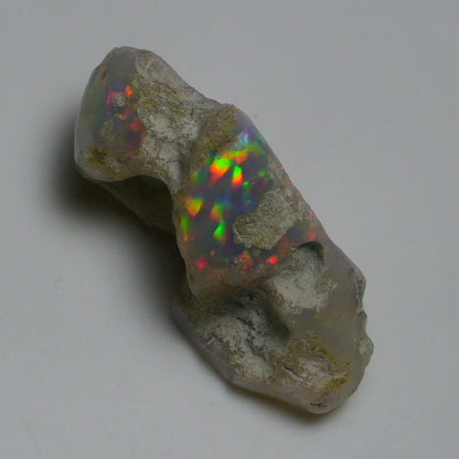 Natural White Opal Rough 11.00 CTS, Ethiopian Welo Opal Raw Gemstone For Jewelry