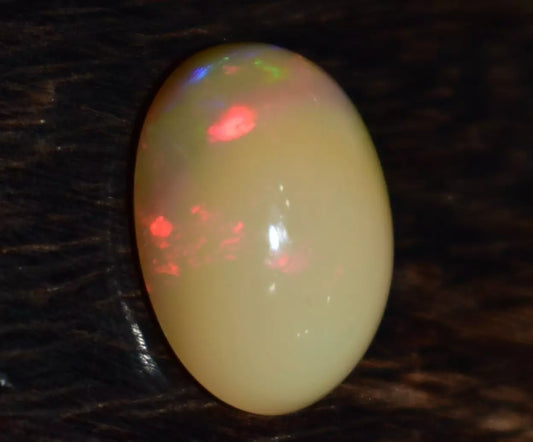 2.40 Cts Natural Ethiopian Opal Cabochon 12X8 MM AAA Grade Welo Opal Fire Opal