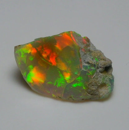 Natural White Opal Rough 10.65 CTS, Ethiopian Welo Opal Raw Gemstone For Jewelry